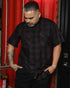 DARKNESS BAMBOO SHORT SLEEVE BUTTON UP - MENS